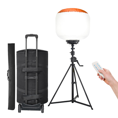 Lumière de ballon mobile 80000lm 500W Haute luminosité Pour les travaux routiers