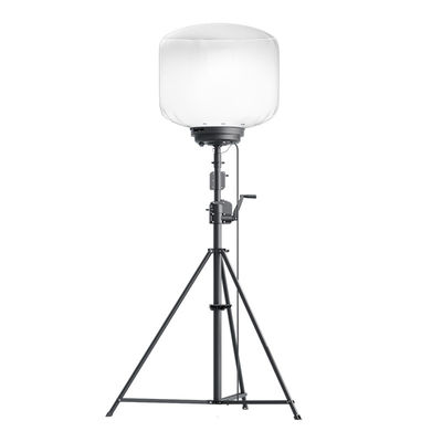 Tour lumineuse à ballon LED avec une distance de commande à distance de 60 m 5 minutes de temps de gonflement et une taille gonflée de 10 pieds pour des besoins d'éclairage polyvalents