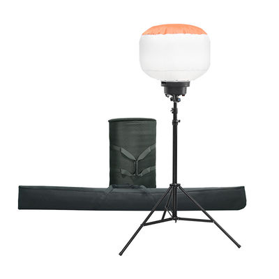 Tour lumineuse à ballon LED de taille gonflée de 10 pieds avec un temps de gonflement de 5 minutes et une température de couleur de 5000 K