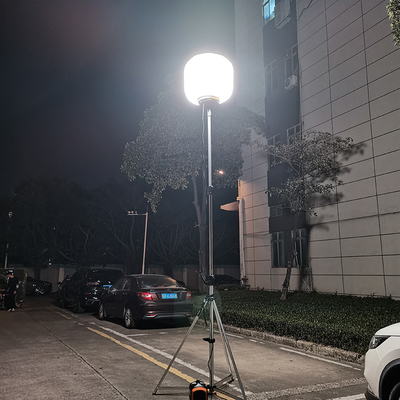 Lumière de ballon LED à émission de couleur blanche pour éclairage d'événement Tour étanche portable