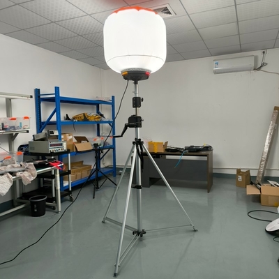Téléscopic Mast Tripod LED de construction de l'urgence lumière de travail avec générateur 3,8m de hauteur