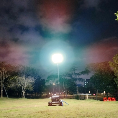 120W AC 90-305V Voltage LED Ballon de travail Tour lumineuse pour une installation facile et rapide
