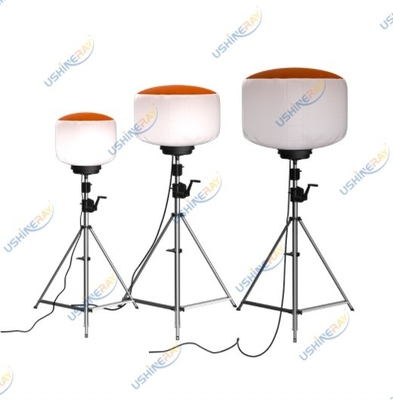 Lumière de travail de ballon de construction portable 150W 360 degrés Éclairage haute puissance LED Stade de trépied