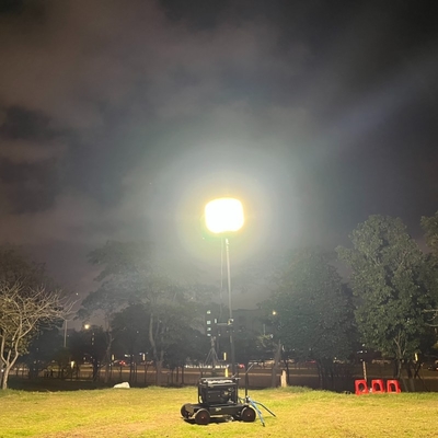 500W Industrial Led Balloon Work Light sur le support télescopique à trépied mobile certifié ETL