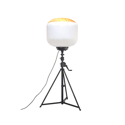 Lumières de ballon extérieures à tripod à manivelle à LED 600W Tour de lumière mobile pour entrepreneur