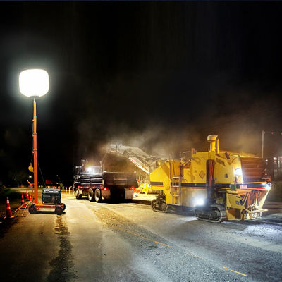 tour de lumière à ballon à LED télescopique