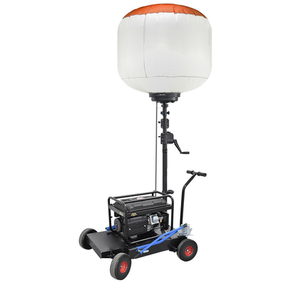 Lampe de tour de lumière à ballon à LED télescopique de 1400W