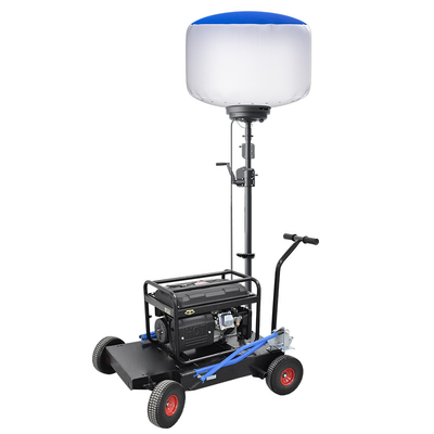 Générateur de tour phare portable télescopique de 1400W Lampes à ballon LED 224000lm