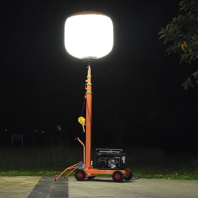 Omni Illumination LED Ballon Lights Générateur de 500W avec lumière pour la construction temporaire