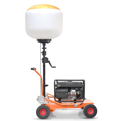 AC220V Tour de lumière à mât élevé 700W Ballon batterie alimentée Tour de lumière LED pour la construction