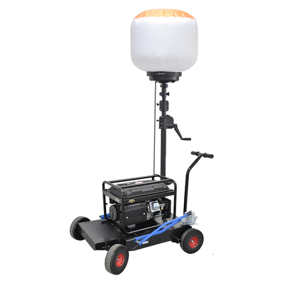 Taille de la construction Ballons Tour phare de construction 80000lm 500W Générateur diesel Tour phare