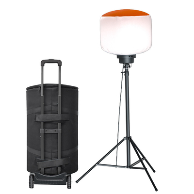 Événements Téléscopique Tour lumineuse remorquable 500W Ballon LED Tour lumineuse mobile pour les grands événements