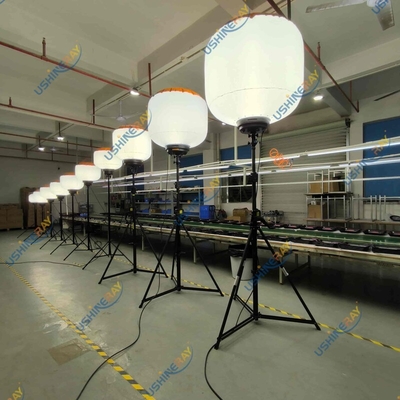 Lumière de travail de conception de brevet 600W LED Ballon Tour de lumière pour les sites miniers