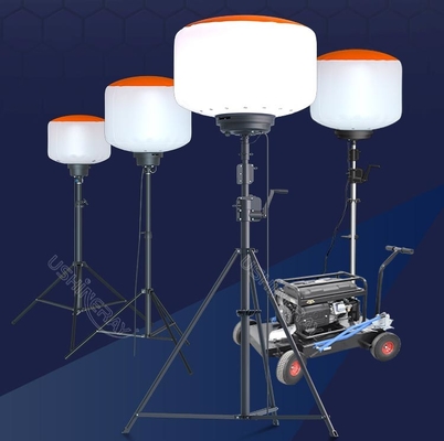 Lumière de travail de conception de brevet 600W LED Ballon Tour de lumière pour les sites miniers