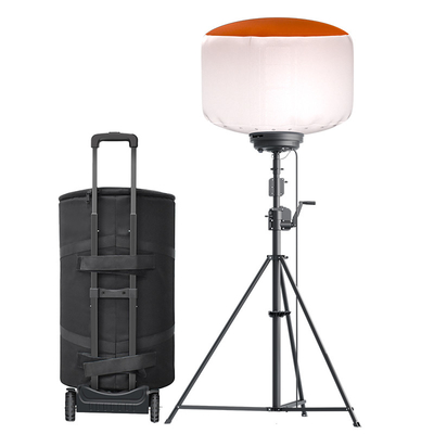 AC220V Portable Led Work Light 1400W Site de travail LED Ballon Light Tower Pour les forces de l'ordre