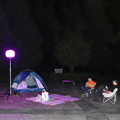 100W LED Tower Light 3000K 5000K Lampe à ballon à LED colorée pour la décoration d'événements