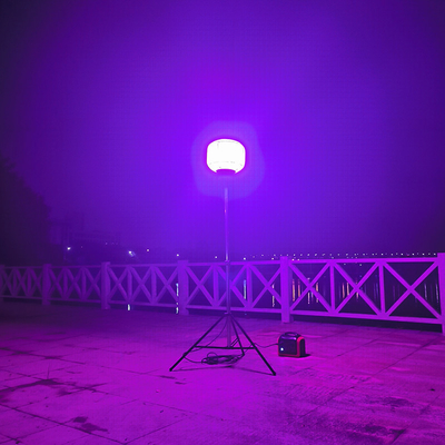 Éclairage sans éclairage 320W Tour de lumière de ballon Lampes de trépied RGB pour mariage