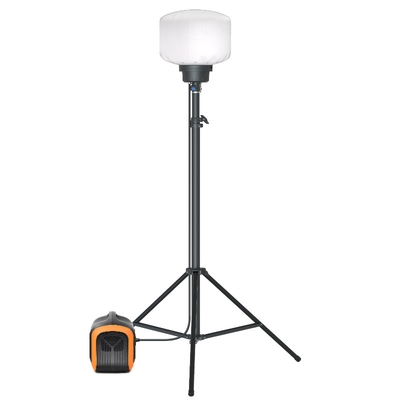 Lumières de ballon à LED de 60 W 2.05m étanche Lumières de ballon Stand Lumière mobile pour le camping