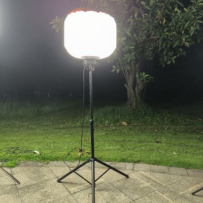 Pas d'éblouissement LED avec trépied 150W LED Ballon Tour de lumière pour les camps
