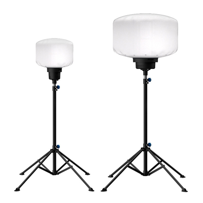 Pas d'éblouissement LED avec trépied 150W LED Ballon Tour de lumière pour les camps