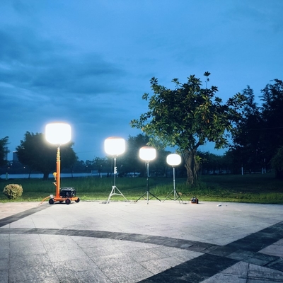 Lumières lumineuses à LED Lumières de travail 200W LED Ballon Tour de lumière extérieure Pour l'éclairage