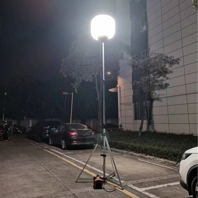 Installation facile et rapide Lumière de ballon 320W Tour phare portable pour la recherche et le sauvetage