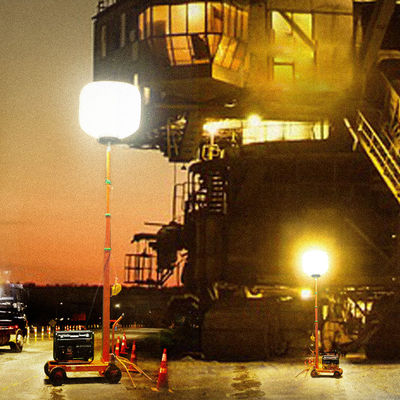 Mât d'éclairage gonflable LED trépied mobile 1000W