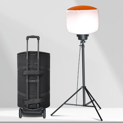 Événements Téléscopique Tour lumineuse remorquable 500W Ballon LED Tour lumineuse mobile pour les grands événements