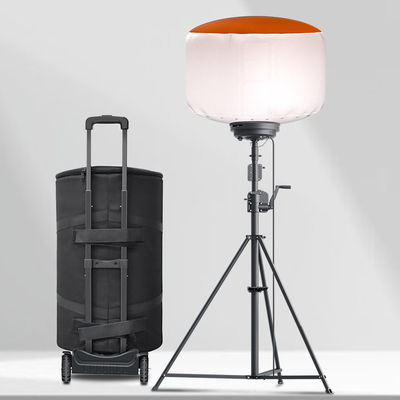 AC220V Portable Led Work Light 1400W Site de travail LED Ballon Light Tower Pour les forces de l'ordre