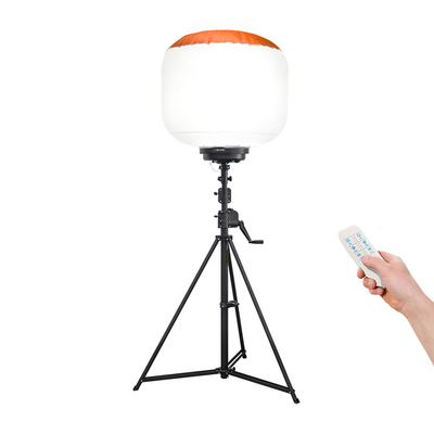 Lumière de ballon mobile 80000lm 500W Haute luminosité Pour les travaux routiers