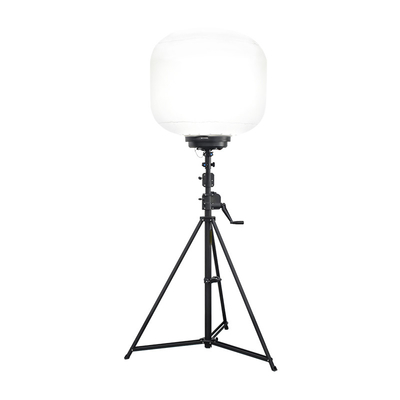 Tour de lumière à ballon portable de 500W 160lm/W Haute luminosité pour le travail temporaire