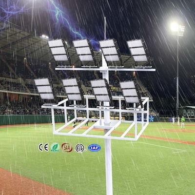 Lumières de stade de football pour le terrain de tennis