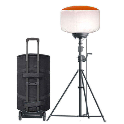 800W Portable LED Ballon Tour de lumière IP65 128000lm 360° éclairage