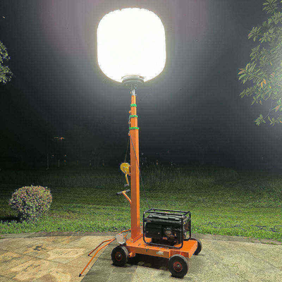 800W Portable LED Ballon Tour de lumière 128000lm IP65 360° éclairage